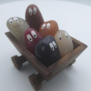 Brazilian Agate Miner Cart